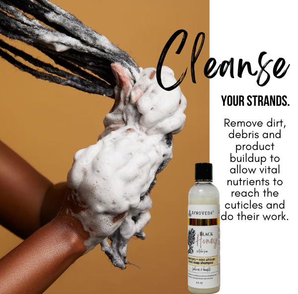 Black Honey Rosemary + Mint Shampoo