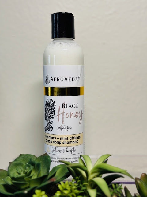 Black Honey Rosemary + Mint Shampoo
