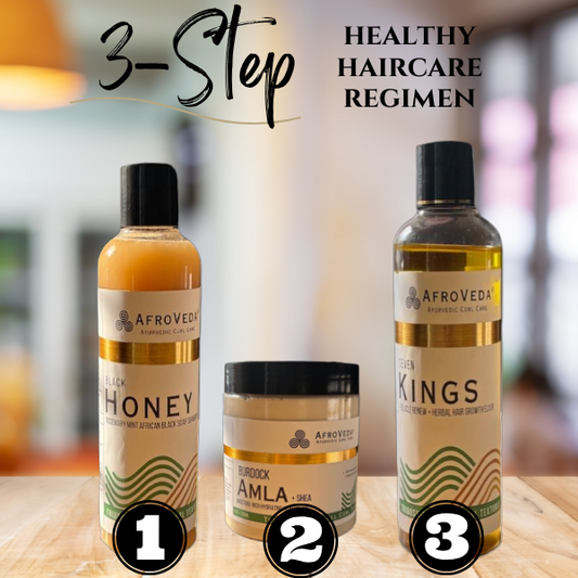 3-Step Healthy Haircare Regimen