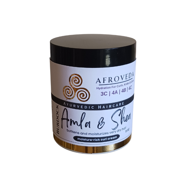 Burdock Amla + Shea Moisture-Rich Hair Cream (Step 2)