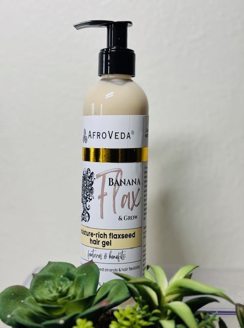 Banana Flax + Grow Moisture-Rich Flaxseed Styling Gel