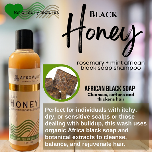 Black Honey Rosemary + Mint Shampoo 💚
