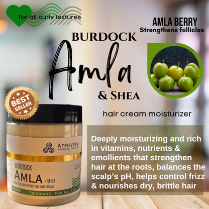 Burdock Amla + Shea Hair Moisturizer 💚