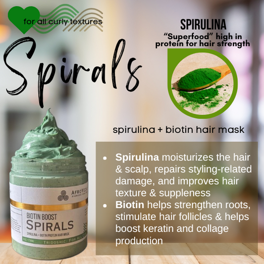 SPIRALS: Biotin Boost Protein Hair Mask 💚