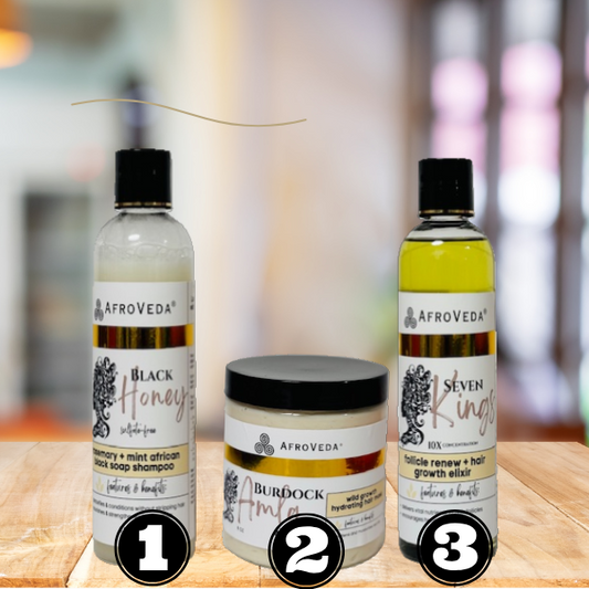 3-Step Healthy Haircare Regimen
